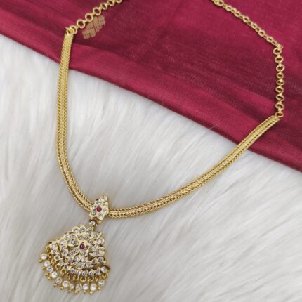 (W14) Thamizh Touch Attigai Necklace